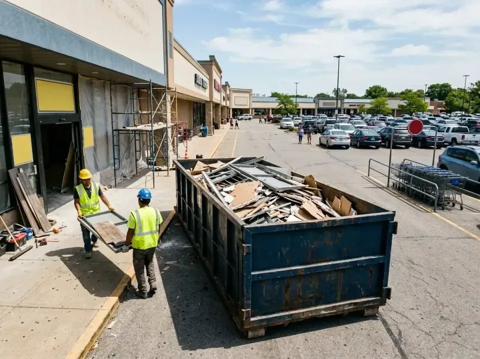 retail-store-renovation-debris-003 — frequently asked questions, Roll-off Dumpster Rentals in Winfield, AL